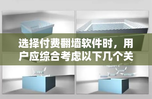 选择付费翻墙软件时,用户应综合考虑以下几个关键因素 选择付费翻墙软件时,用户应综合考虑以下几个关键因素