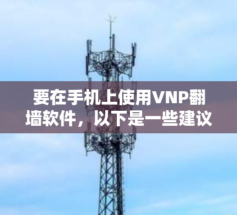 要在手机上使用VNP翻墙软件,以下是一些建议和步骤