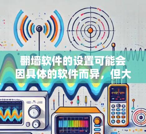 翻墙软件的设置可能会因具体的软件而异,但大多数翻墙软件都需要一些基本的配置步骤。以下是一些常见的翻墙软件设置方法,假设你使用的是常见的翻墙软件如VPN、代理软件或种子软件