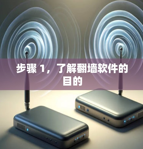 步骤 1,了解翻墙软件的目的