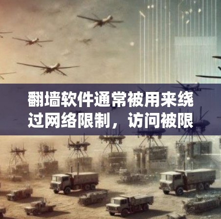 翻墙软件通常被用来绕过网络限制，访问被限制访问的网站或资源。以下是一些常见用途