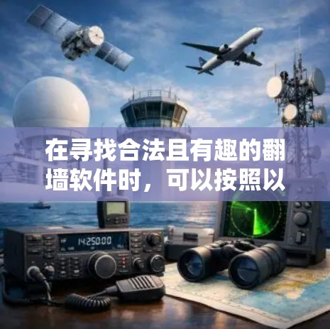 在寻找合法且有趣的翻墙软件时,可以按照以下步骤进行