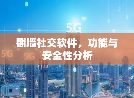 翻墙社交软件,功能与安全性分析