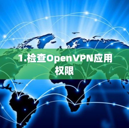 1.检查OpenVPN应用权限 1.检查OpenVPN应用权限