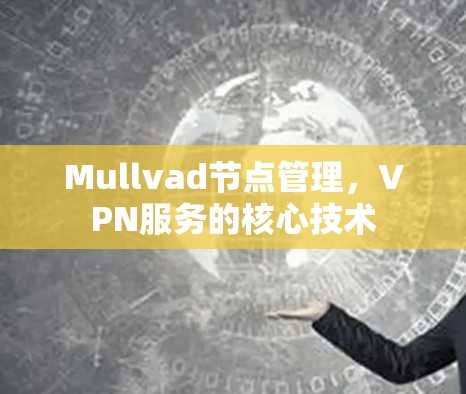 Mullvad节点管理,VPN服务的核心技术