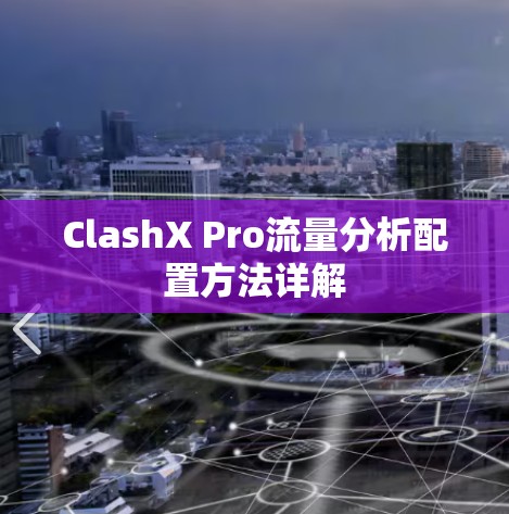 ClashX Pro流量分析配置方法详解